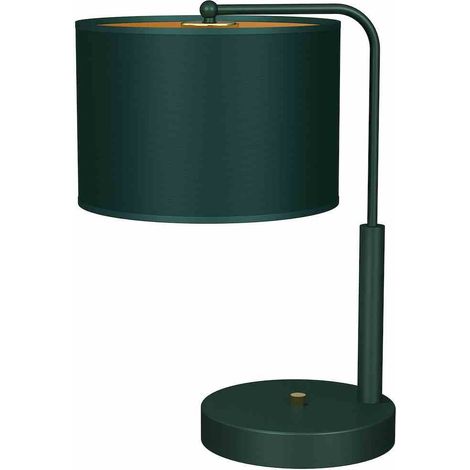 Lampe de table Milagro VERDE verte, abat-jour E27 37 cm (1/5)