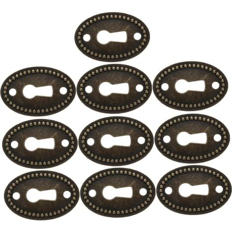 Plaques décoratives ovales en alliage de zinc Balacoo pour (1/5)