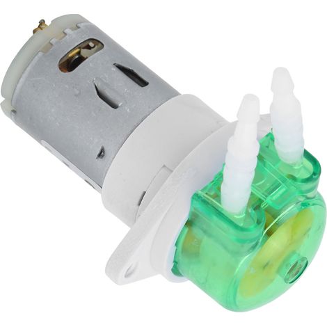 Mini pompe péristaltique CC pour le dosage de liquides avec tuyau BPT pour aquarium et jardin G329 02DC12V (1/5)