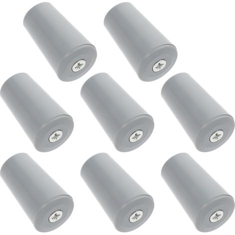Butées D'obturateur Accessoires Robustes et Simples à Utiliser en Plastique Lot de 8 Compatibles pour Volets Roulants Volets Roulants Intérieurs (1/5)