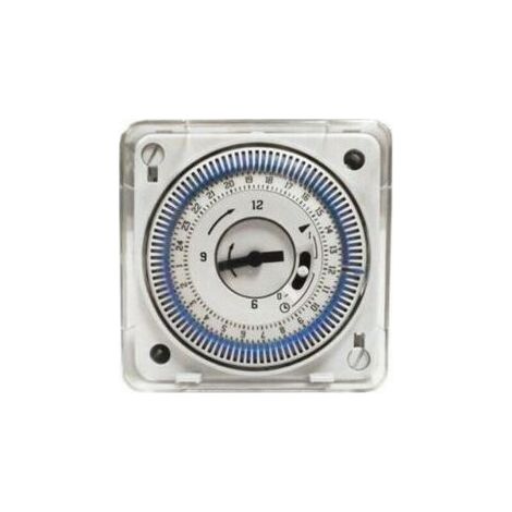 Horloge encastrable pour programmation d'appareils de piscine 230V (1/5)