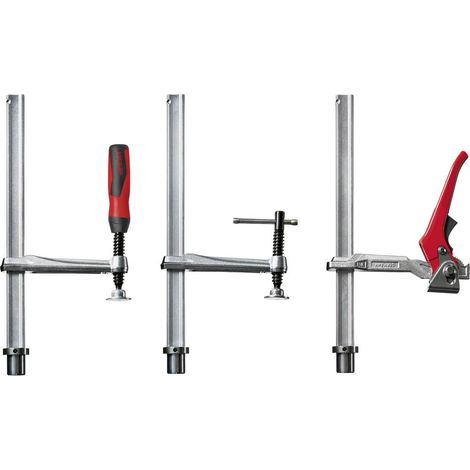 Bessey – Élément de serrage pour tables de soudage – Serrage max 200 mm – Rail 22 mm – Épaisseur 8,5 mm – Diamètre trou 16 mm – TW162010K (1/10)