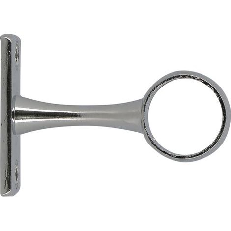 MOBOIS - Support dressing 50mm D.19 métal chrome blister de 2