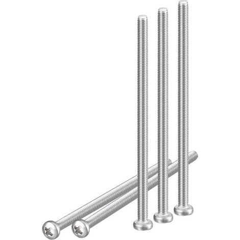 Vis À Tête Cylindrique M3X60Mm,Lot De 30,En Acier Inoxydable 304,À Empreinte Cruciforme,Filetage Métrique Grossier,Finition [CA102] (1/5)