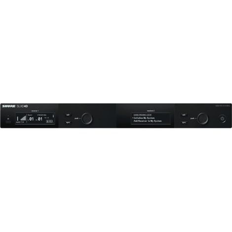 Récepteur numérique double Shure SLXD4DE-G59 (1/2)