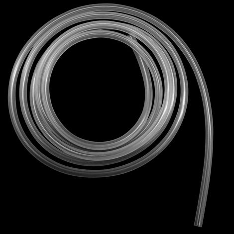 Tuyau en PVC transparent - 12 mm x 14 mm (ID x OD), 3 m de long, Tuyau flexible en vinyle pour eau, air et aquarium, flexible en vinyle PVC (1/5)