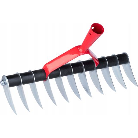 KADAX Rasenlüfter, einseitig, ohne Stiel, 36 cm