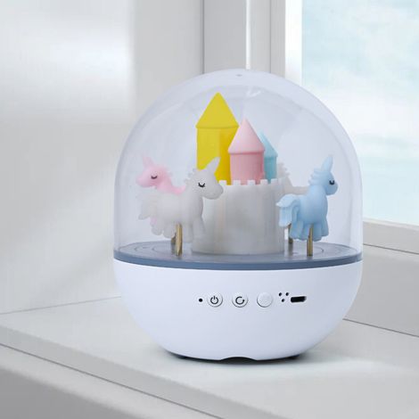 Lampe carrousel neuve, lampe de chevet romantique, lampe de chambre (1/4)