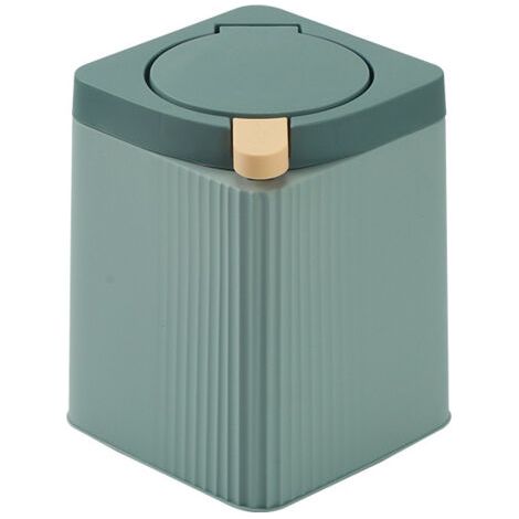 Mini-Abfalleimer mit Deckel fürs Büro, Papierkorb, geeignet für Büro, Zuhause, kleiner Abfalleimer, Couchtisch, Nachttisch