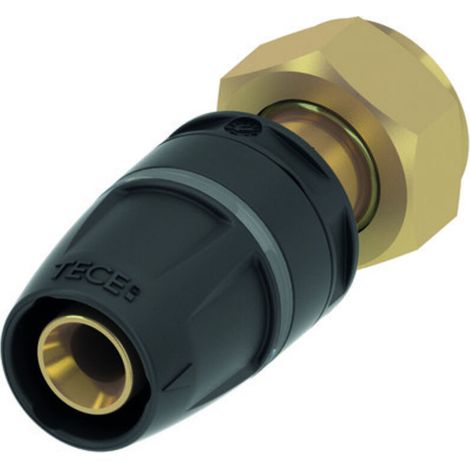Raccord TECElogo Push, joint plat, laiton standard, 8630201