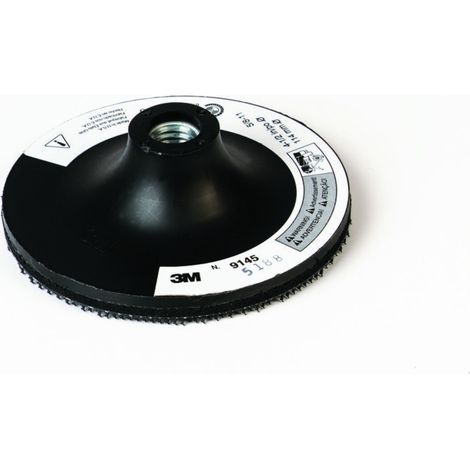 3M Haftstützteller für Scotch-Brite Schleifvlies ø 125mm Klett Vliesscheibe (1/4)