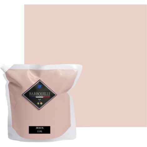 Peinture acrylique mat murs et plafonds 2,5L Rouge & Rose Jésus