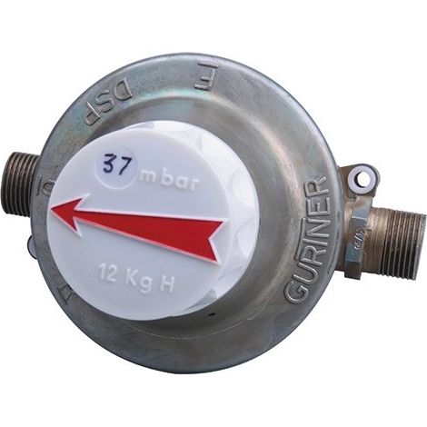Détendeur sécurité Propane 12kg/h - Mâle G3/4" - 37mbar