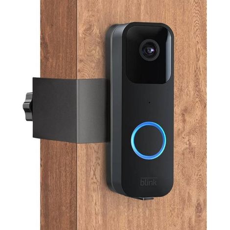 Türklingelhalterung, selbstklebende Montagehalterung für die Blink-Videotürklingel, bohrfreie Türmontage, Zubehör für das Blink-Heimsicherheitssystem, Blink-Türklingel nicht im Lieferumfang enthalten (1/5)