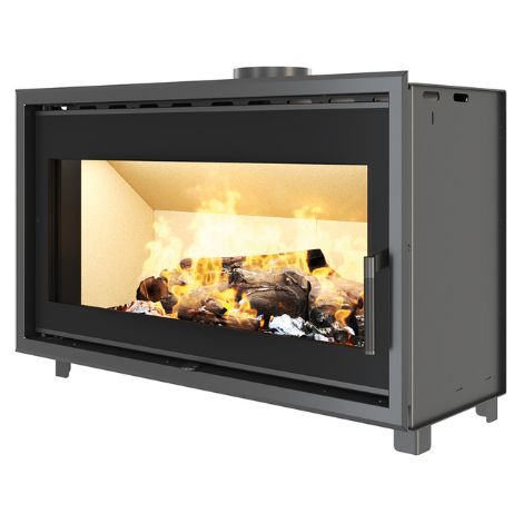Insert de cassette pour cheminée SAVEN Into 100x62 ECO (1/5)