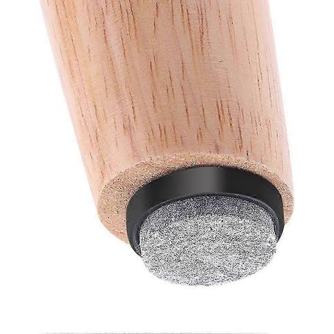 Patins de protection pour pieds de chaise en forme de clou, 50 pièces par paquet patins ronds pour pieds de meubles, 22 mm de diamètre, pour protéger les pieds de table et de chaise. (1/5)