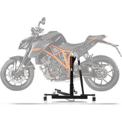 Zentraler Motorradheber - ConStands Power-Evo - Kompatibel mit KTM 1290 Super Duke/R - Tragfähigkeit 300 kg - Leicht 17 kg