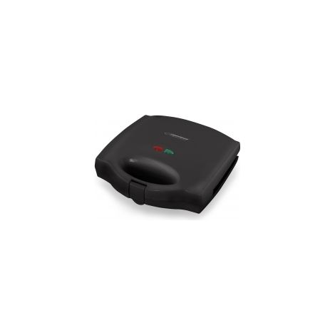 Esperanza Sandwichmaker 700 W mit abnehmbaren Platten Portabella Schwarz (1/4)