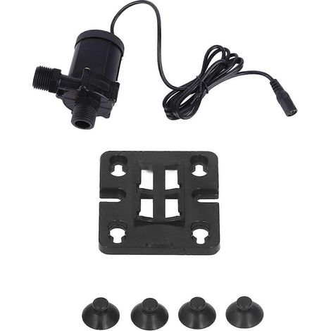 Pompe de surpression à moteur sans balais, faible bruit, 12 V CC, 30 W, débit de 700 l/h, hauteur de refoulement de 12 m, pour chauffage (1/5)