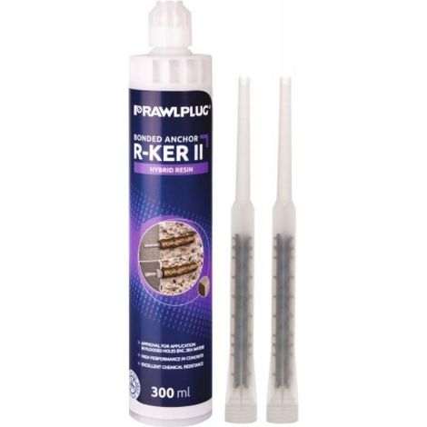 Rawlplug R-KER-II 400ml Hybrid Resin Bonded Anchor ETA Option 1 (1/2)