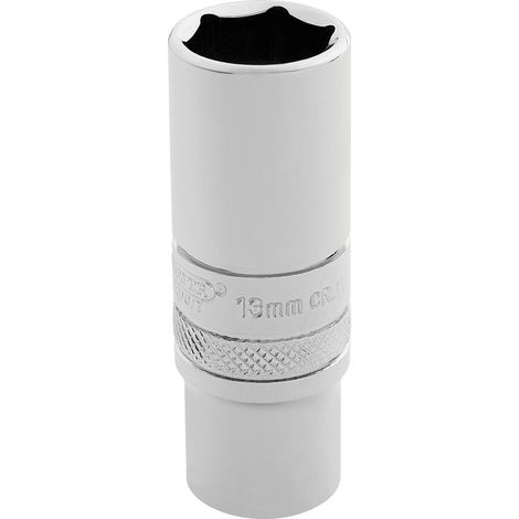 Draper 32762 Draper Expert HI-TORQ 6 Point Deep Socket, 1/4"" Sq. Dr., 13mm (1/5)