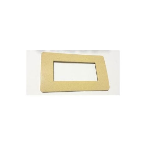 Placca 6P Sabbia Matix (Bticino Cod. Am4806Lss)