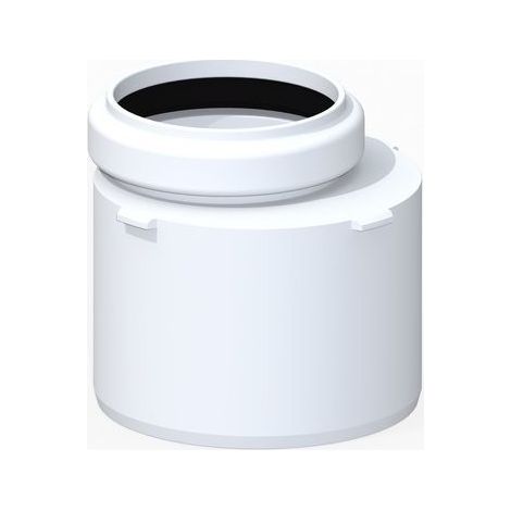 RAUPIANO PLUS Übergangsrohr kurz DN 75/50