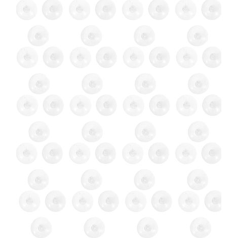 300 Pièces Ventouses Transparentes Sans Crochets Patins Ventouses Multifonctions Pour Salle de Bain Mobilier et Fenêtres Protection Anti-collision et Suspension