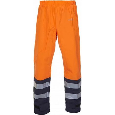Pantal贸n impermeable naranja alta visibilidad'talla XL'Hydrosoft de Hydrowear XL HYDROWEAR VALE PU 014580FOXL (1/4)