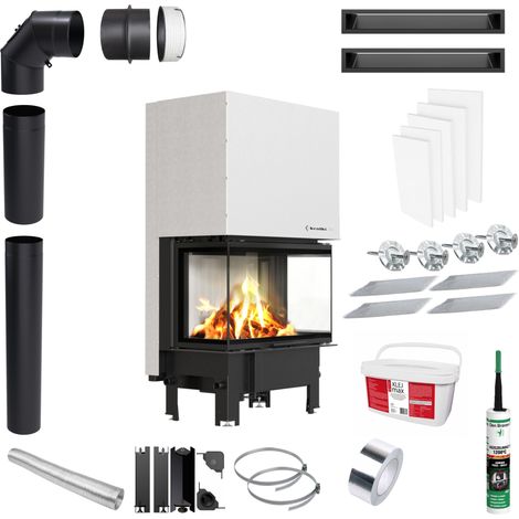 Kamineinsatz KRATKI REGNOR 8 kW ∅200 Montage- und Einbausatz (1/5)