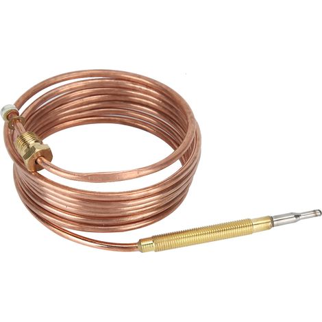 Kit thermocouple pour cuisinière à gaz, protection contre le chauffage, sonde de température avec écrou, 1500 mm (1/5)