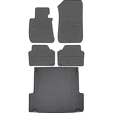 BMW Serie 3 E91 Familiar/Touring (2004-2011) - Juego de alfombrillas de goma para coche + alfombrilla para maletero.