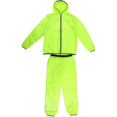 Ensemble unisexe de vêtements de pluie imperméables et coupe-vent pour activités de plein air, pantalon de pluie pour le cyclisme et le sport (taille S) (1/5)