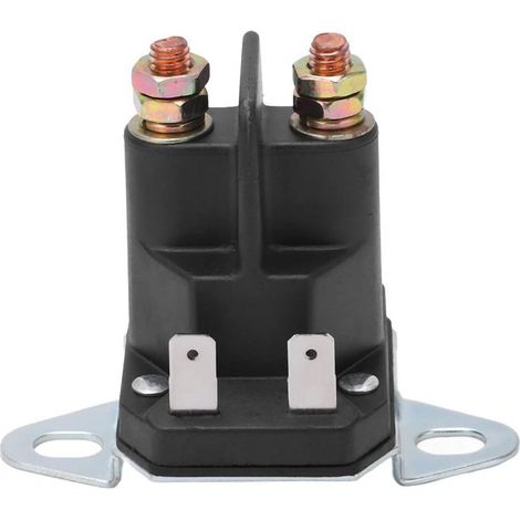 12V Solénoïde Relais Remplacement Bobine en Laiton Démarreur de Moteur Tondeuse à Gazon Démarreur pour VTT Motoneige (1/5)