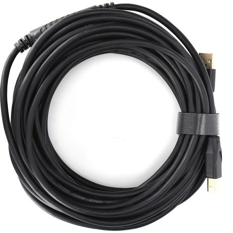 Câble d'imprimante Mindpure US009, noyau en cuivre, USB 2.0, 10 mètres, noir, pour imprimante/copieur. (1/5)