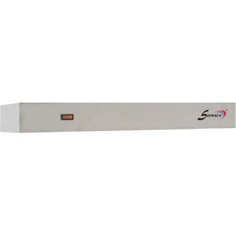 Rampe inox chauffante infrarouge (L)920 mm, avec régulateur, 800 W, 220 V - MONO (1/3)