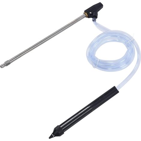 Sandblasting Kit High Pressure Washer Spray Tool 2.8m Length Wet Sand Cleaner with Quick Connect 1/4" 2500PSI for Watering Gardens, Car Wash (1/5)