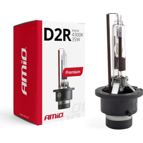 Bombilla de xenón D2R 4300K AMiO premium amio-01970 (1/2)
