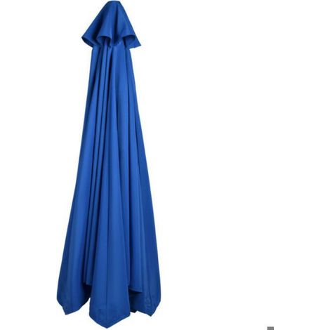 Toile De Remplacement Pour Parasol - Polyester 300 Cm - Résistant Aux UV Et Imperméable - Pour Cadre 9,8 Pieds À 6 Ou 8 Baleines (1/5)