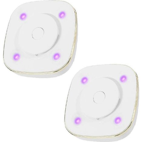 Nettoyeur de toilettes mural intelligent avec chargement USB et lumière LED pour la maison et les voyages (1/5)