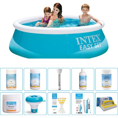 Intex Piscine Easy Set Ronde - 183x51 cm - 11-pièces S43241 (1/5)