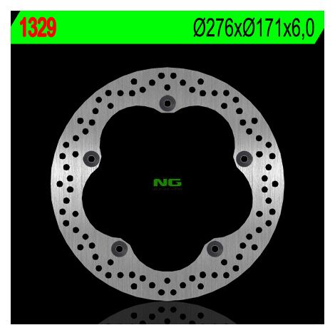 Disco freno posteriore NG per Honda VFR 1200 '10-'18, Crosstourer '12-'18, 276 mm