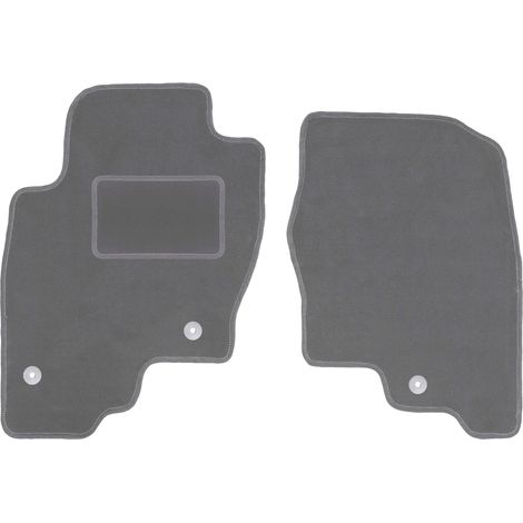 Alfombrillas delanteras para: Nissan Pathfinder R51 SUV (2004-2014) grafito