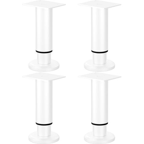 4 pieds de meubles faciles à installer, réglables en hauteur, pour meu (1/5)