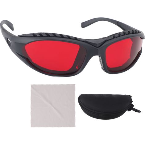 Ortviai Lunettes d'aide au sommeil BP-6039, blocage 99,9 % lumière bleue/verte, protection 2100 nm (1/5)