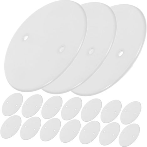 50pièces Cache Luminaire Plastique Plaque De Recouvrement De Plafond Cache Prise Pour Protection De Câble Application De Câblage Plafond (1/5)
