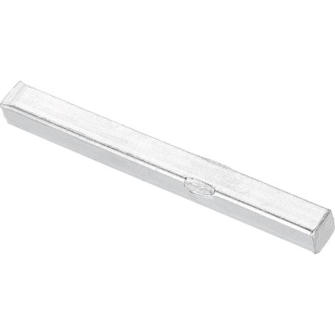 poignée de porte intérieure, poignée porte coulissante de 80 mm de Long, Pièces de Rechange de Verrou de Porte en Fer pour la Plupart des Types de Poignées de Porte, Argent (1/5)