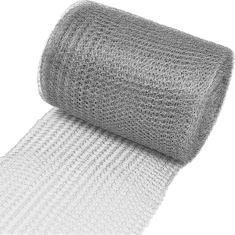 Treillis métallique en acier inoxydable de 12,7 cm x 6 m, maille fine, utilisé pour la protection. (1/5)