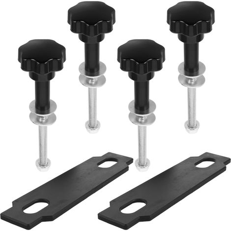 Roof Rack Mounting Kit for off Road Recovery Boards and Equipment with Pins and Aluminum Brackets Universal Vehicle Luggage Holder Fixing Kit (1/5)