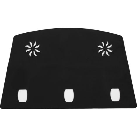 Protège-coffre solaire en flanelle, isolant thermique pare-soleil, remplacement pour Tesla Model 3 Y, noir. (1/5)